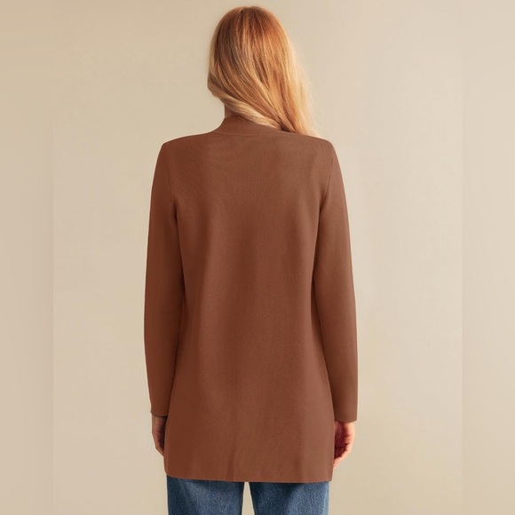 GRACE KARIN 2025 Knit Cardigan Coat Open Front Notch Collar Sweater BlazerJacket - Picture 5 of 5